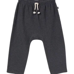2-Piece Infant & Toddler Boys Charcoal Heather Pants and Shirt Set