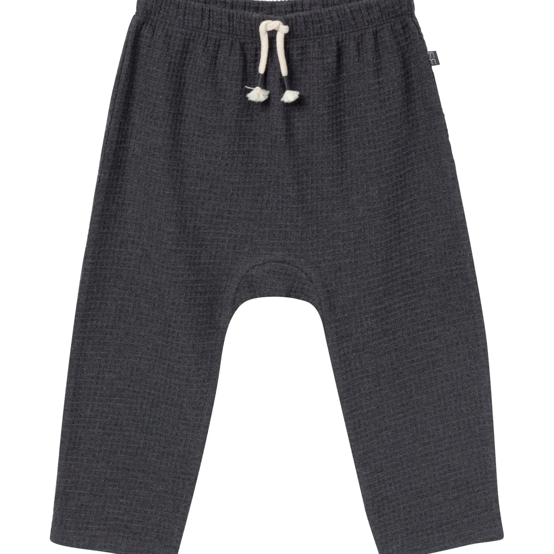 2-Piece Infant & Toddler Boys Charcoal Heather Pants and Shirt Set