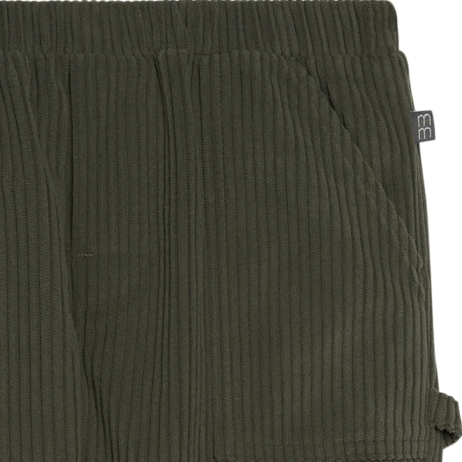 2-Piece Infant & Toddler Boys Dark Green Henley Shirt and Pant Set