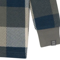 2-Piece Infant & Toddler Boys Dark Green Plaid Hacci Pajama Set