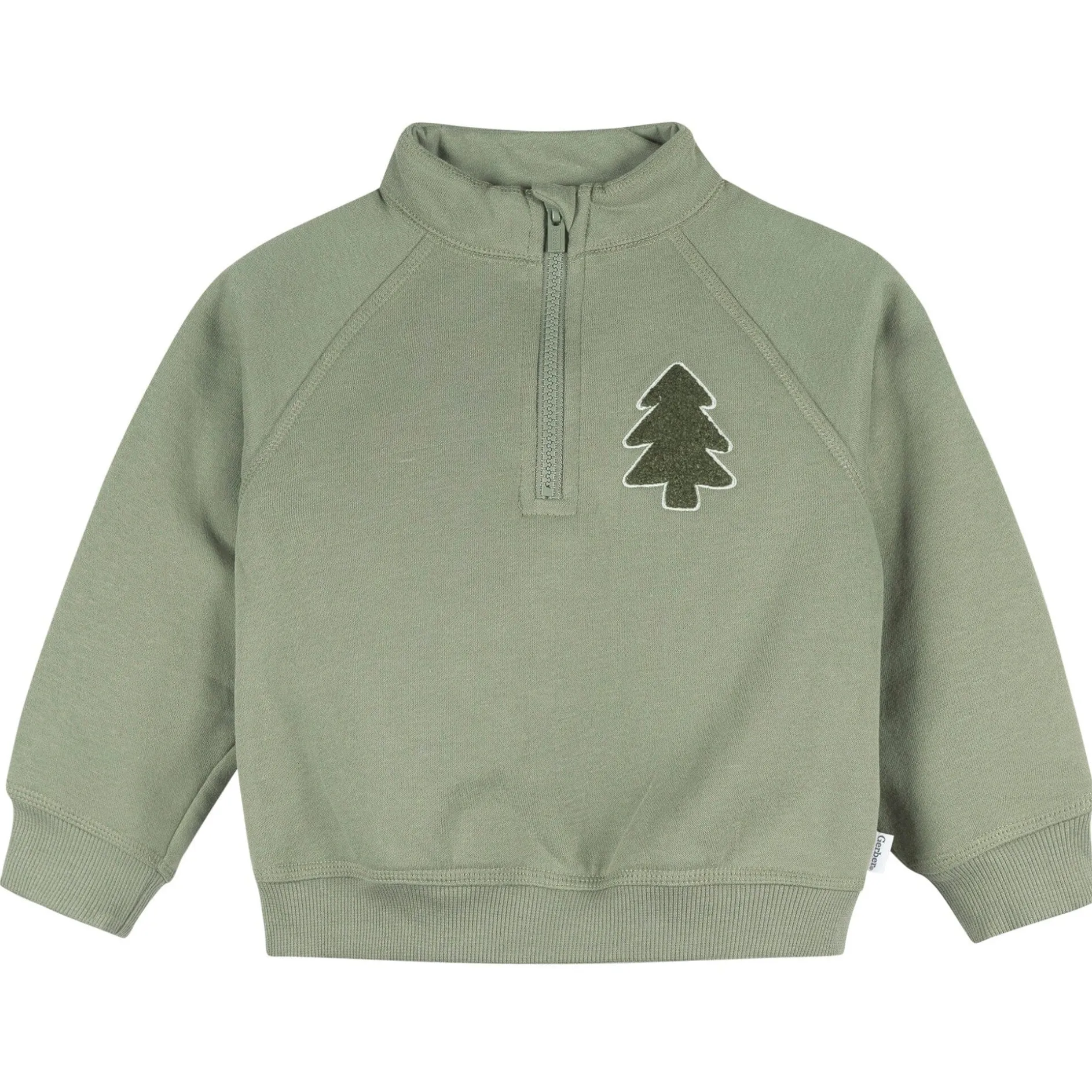 2-Piece Infant & Toddler Boys Green Trees Fleece Top and Pants