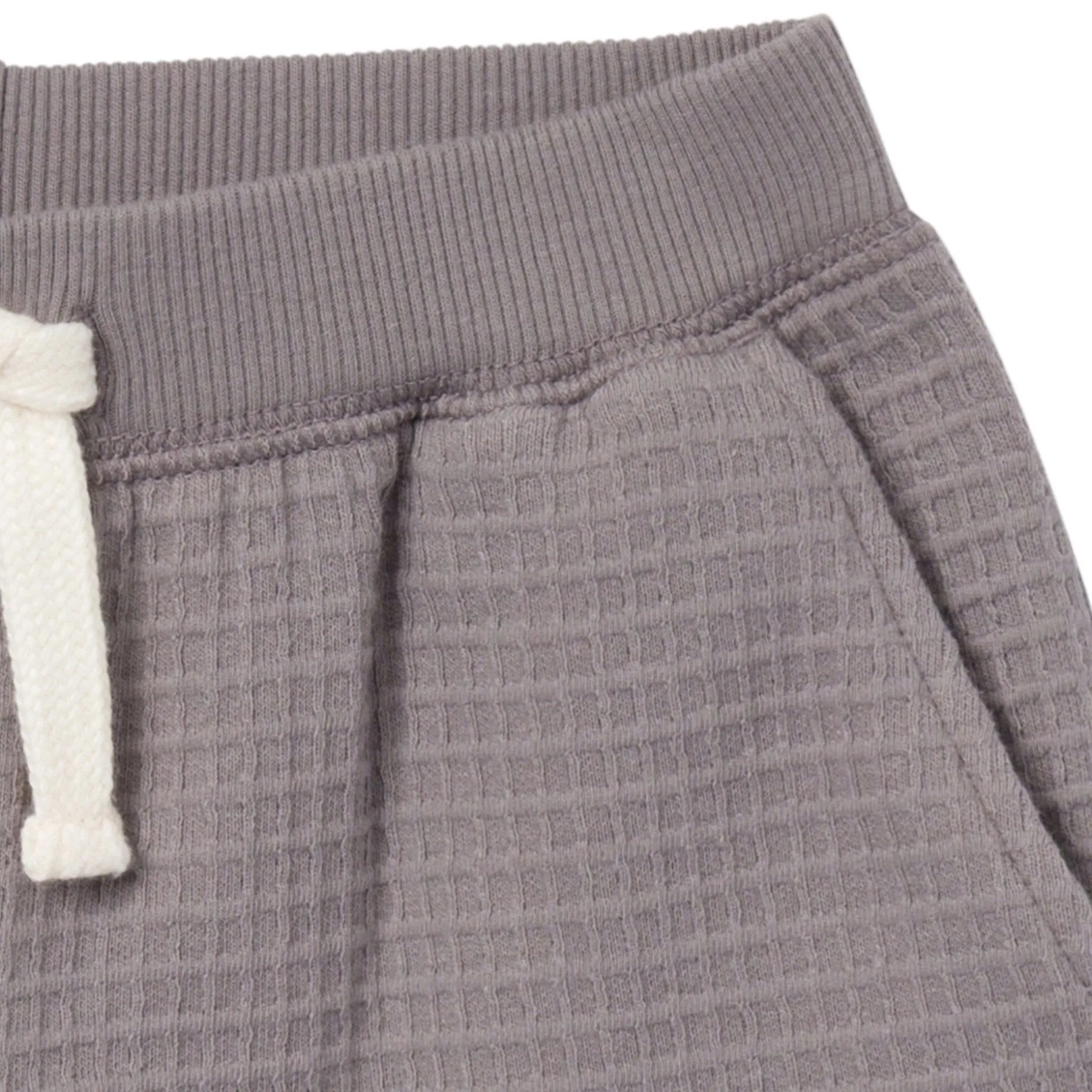 2-Piece Infant & Toddler Boys Grey Long Sleeve Top and Shorts Set