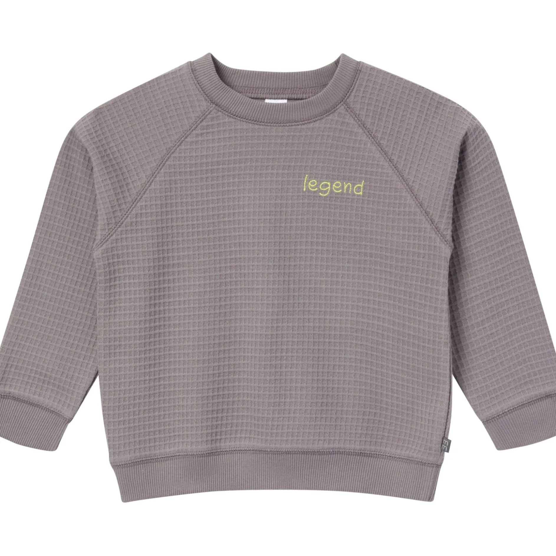 2-Piece Infant & Toddler Boys Grey Long Sleeve Top and Shorts Set