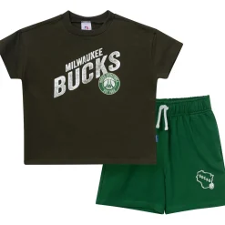 2-Piece Infant & Toddler Boys Milwaukee Bucks T-Shirt & Shorts Set