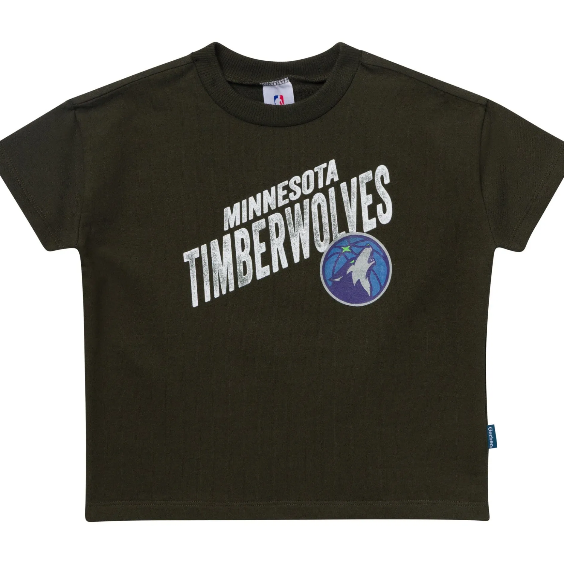 2-Piece Infant & Toddler Boys Minnesota Timberwolves T-Shirt & Shorts Set