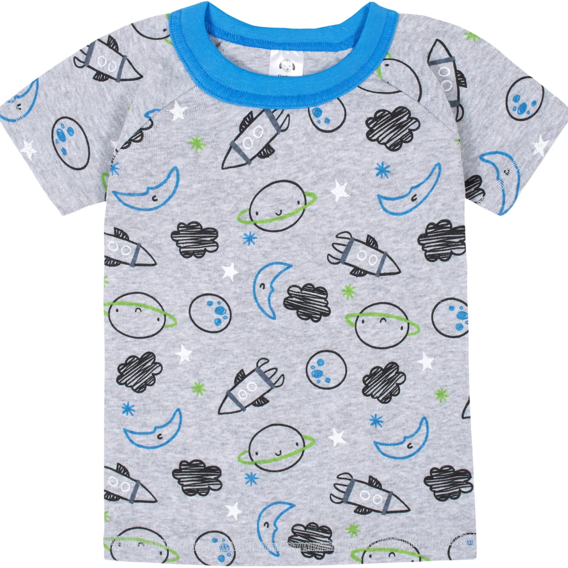 4-Piece Infant & Toddler Boys Space Snug Fit Cotton Pajamas