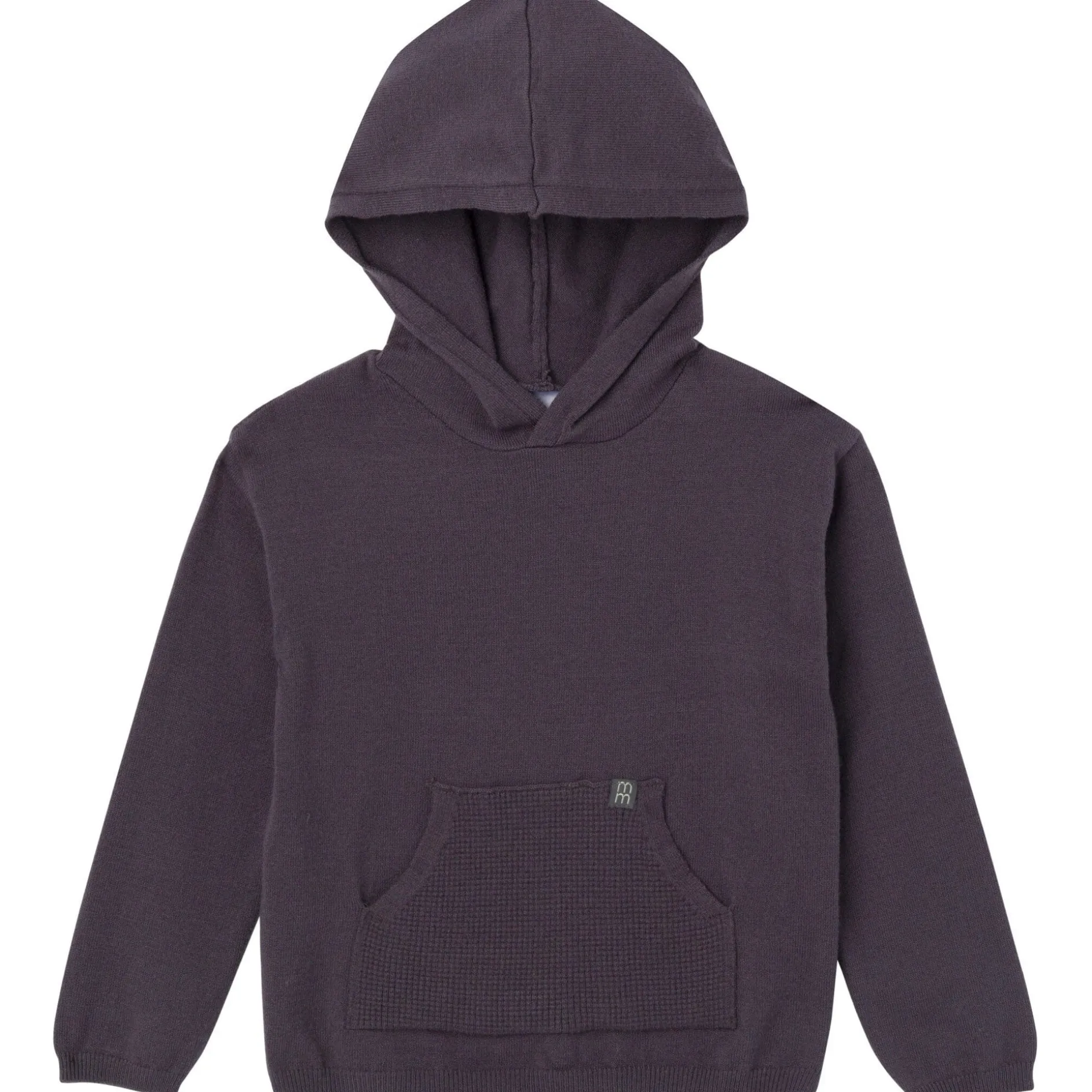 2-Piece Infant & Toddler Dark Grey Hooded Waffle Top and Legging Viscose Set