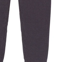 2-Piece Infant & Toddler Dark Grey Hooded Waffle Top and Legging Viscose Set