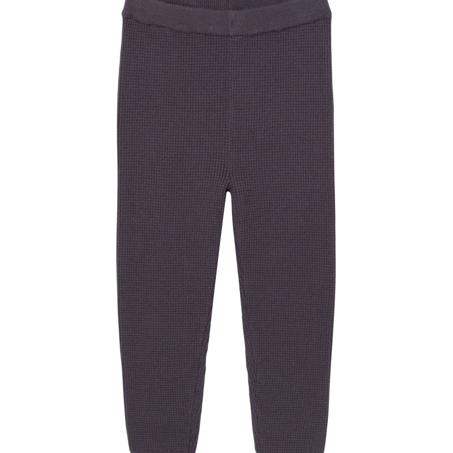 2-Piece Infant & Toddler Dark Grey Hooded Waffle Top and Legging Viscose Set