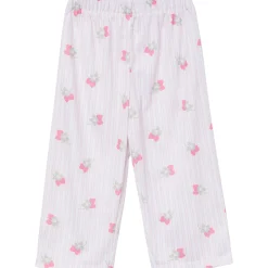 2-Piece Infant & Toddler Girls Berries Button Up Pajama Set