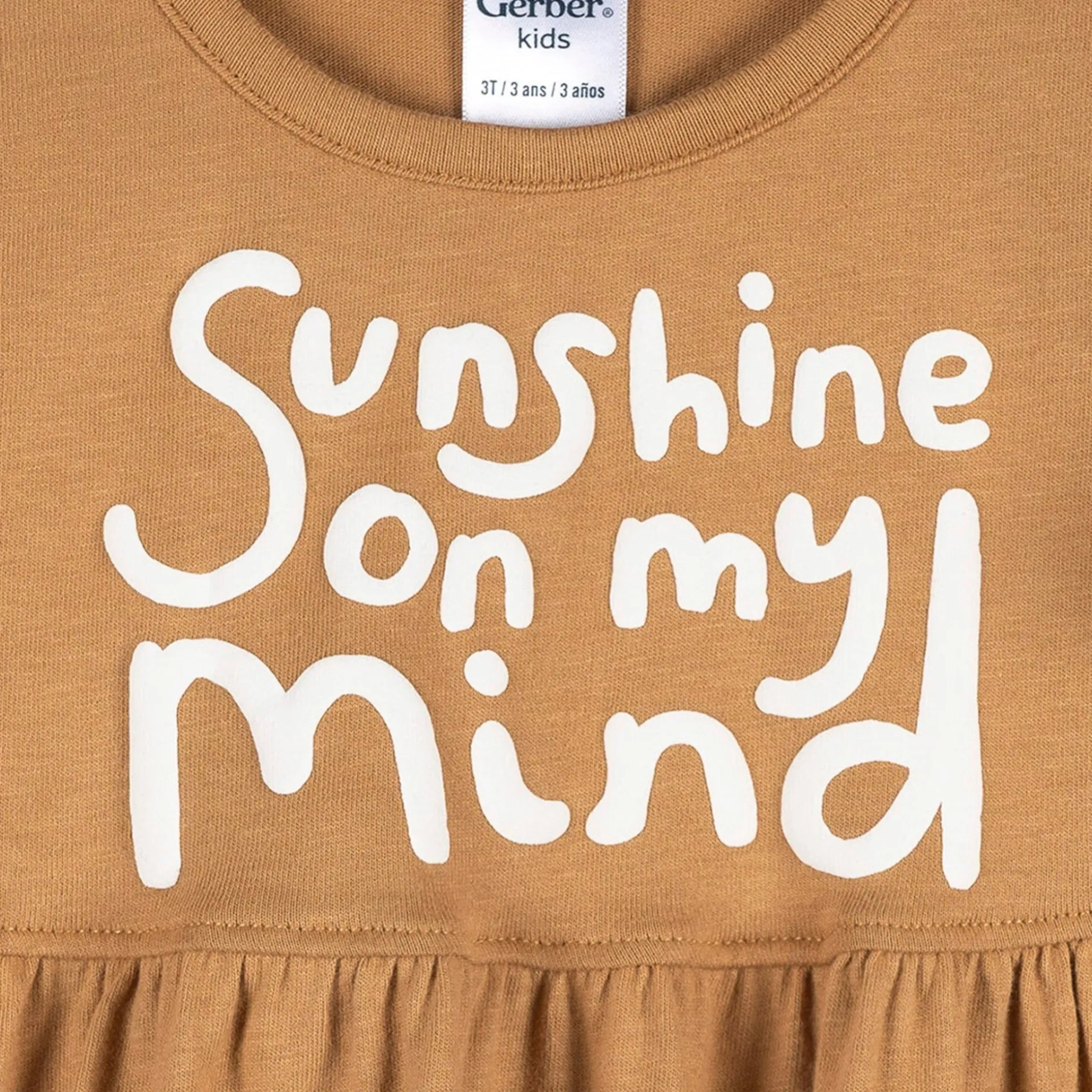 3-Piece Infant & Toddler Girls Daisy Sunshine T-Shirts & Shorts