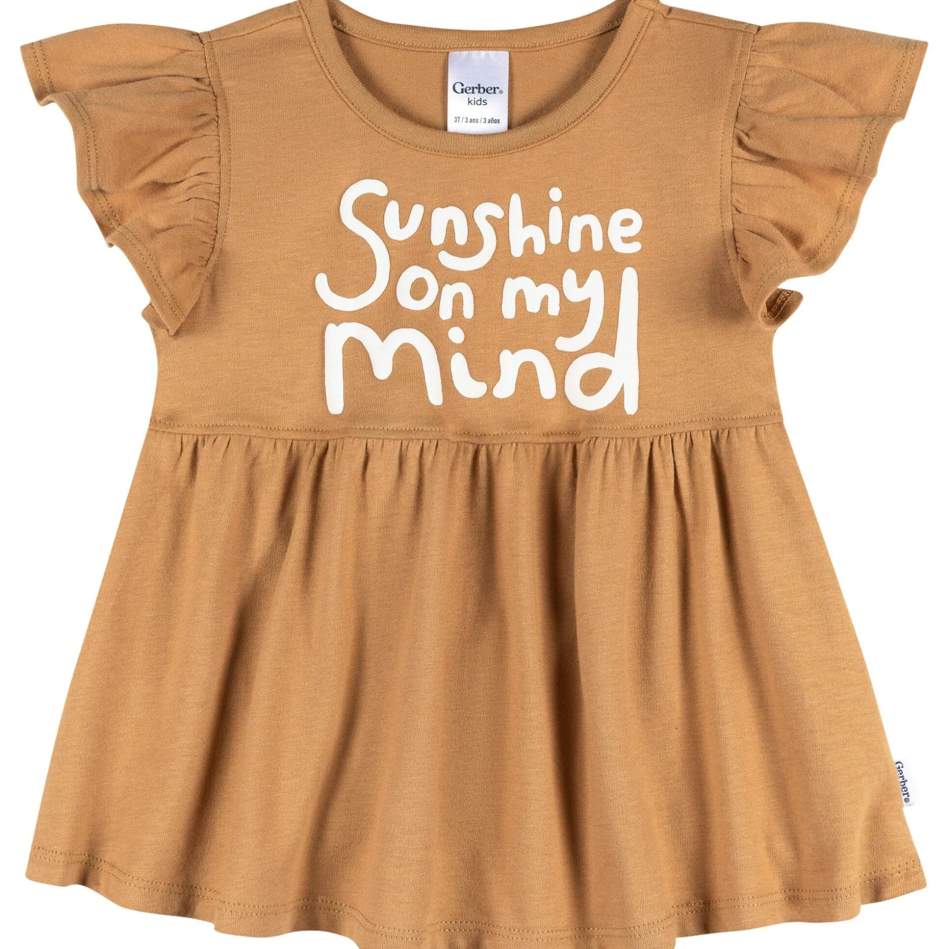 3-Piece Infant & Toddler Girls Daisy Sunshine T-Shirts & Shorts