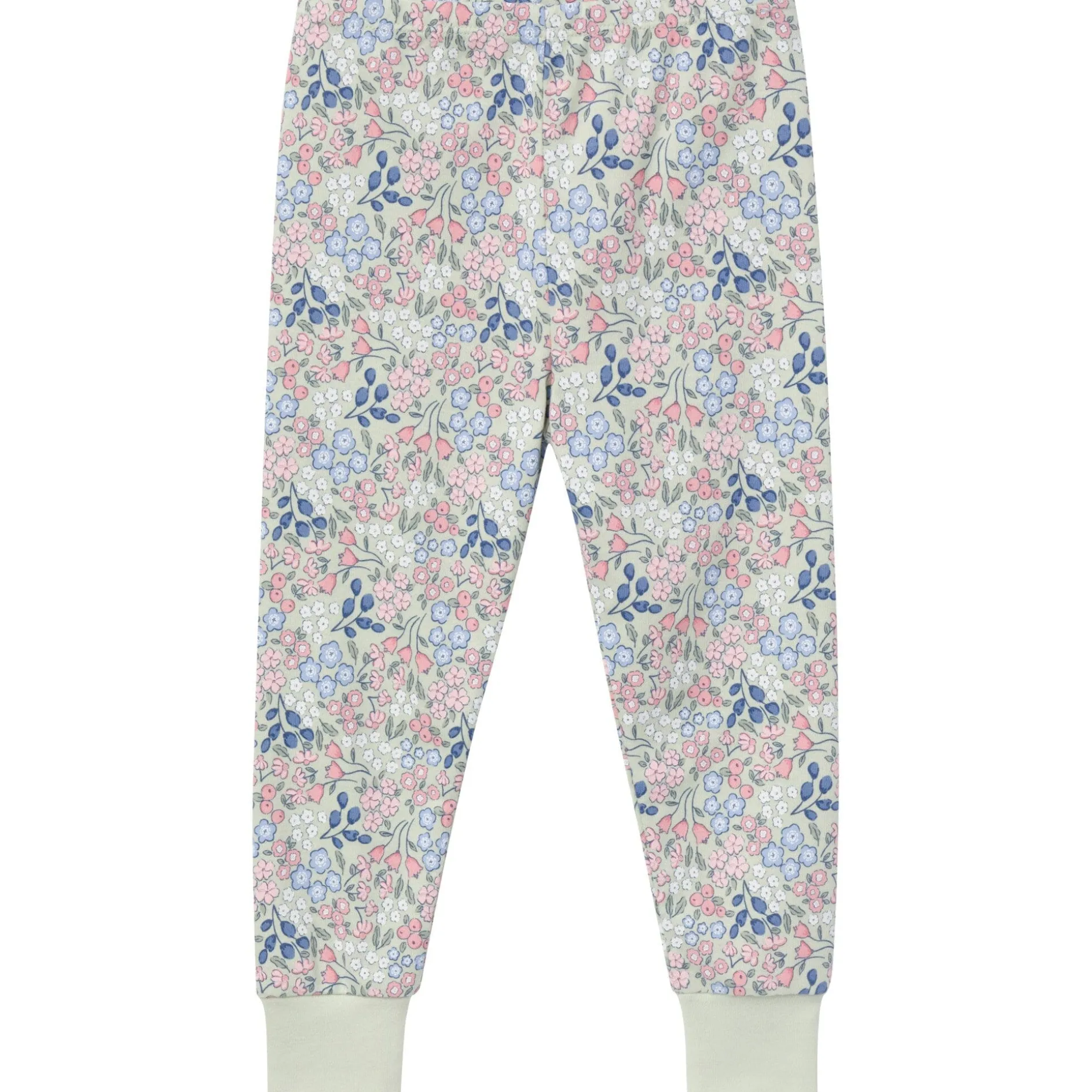 2-Piece Infant & Toddler Girls Ditsy Floral Long Sleeve Pajama Set