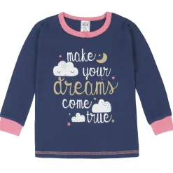 4-Piece Infant & Toddler Girls Dreams Snug Fit Cotton Pajamas