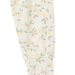 4-Piece Infant & Toddler Girls Lemon Vines Viscose Snug Fitting Pajamas