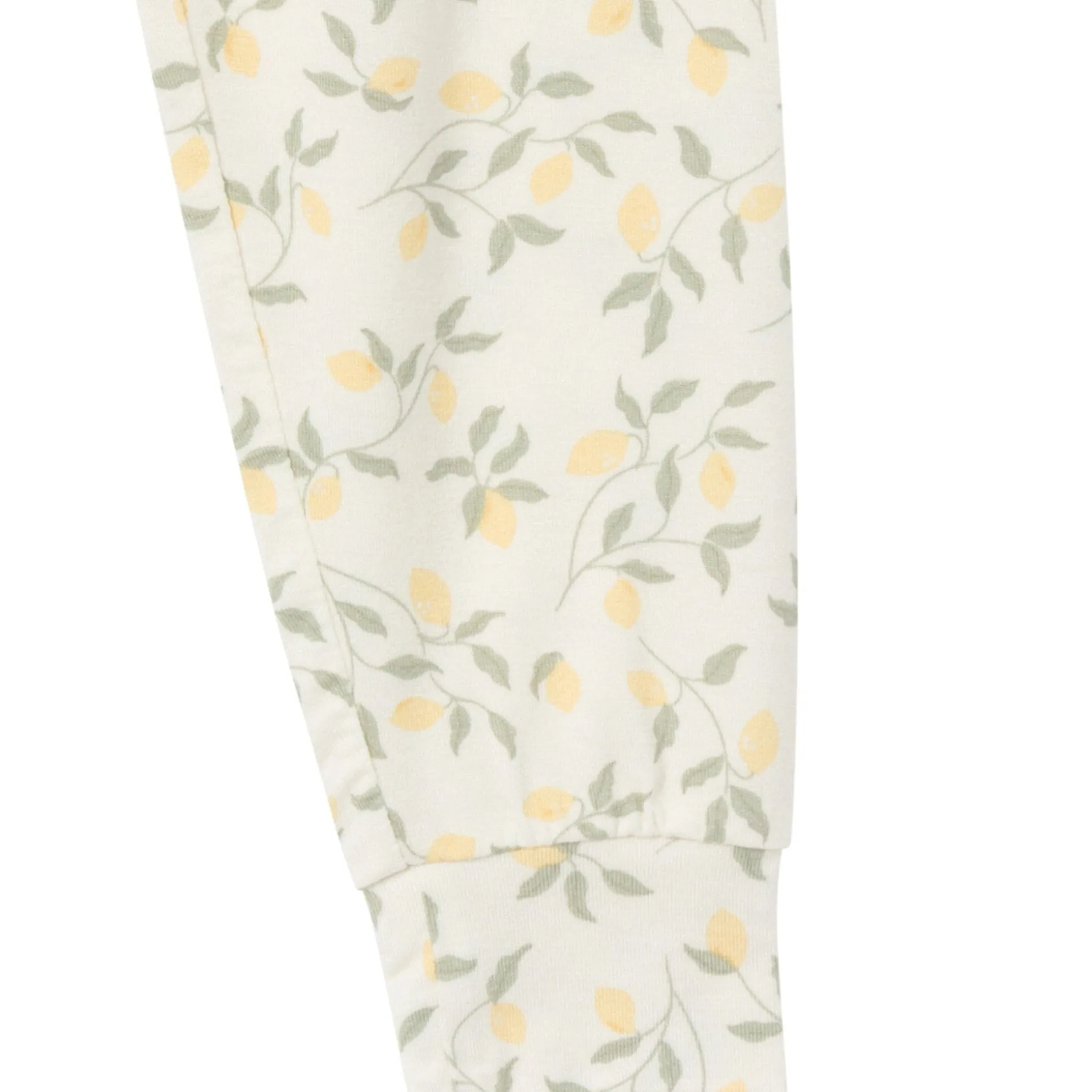 4-Piece Infant & Toddler Girls Lemon Vines Viscose Snug Fitting Pajamas