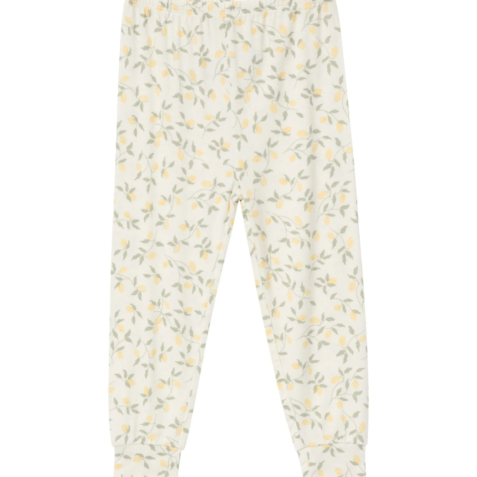 4-Piece Infant & Toddler Girls Lemon Vines Viscose Snug Fitting Pajamas