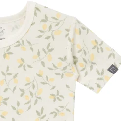 4-Piece Infant & Toddler Girls Lemon Vines Viscose Snug Fitting Pajamas