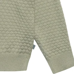 2-Piece Infant & Toddler Girls Medium Green Viscose Sweater Knit Hoodie Set
