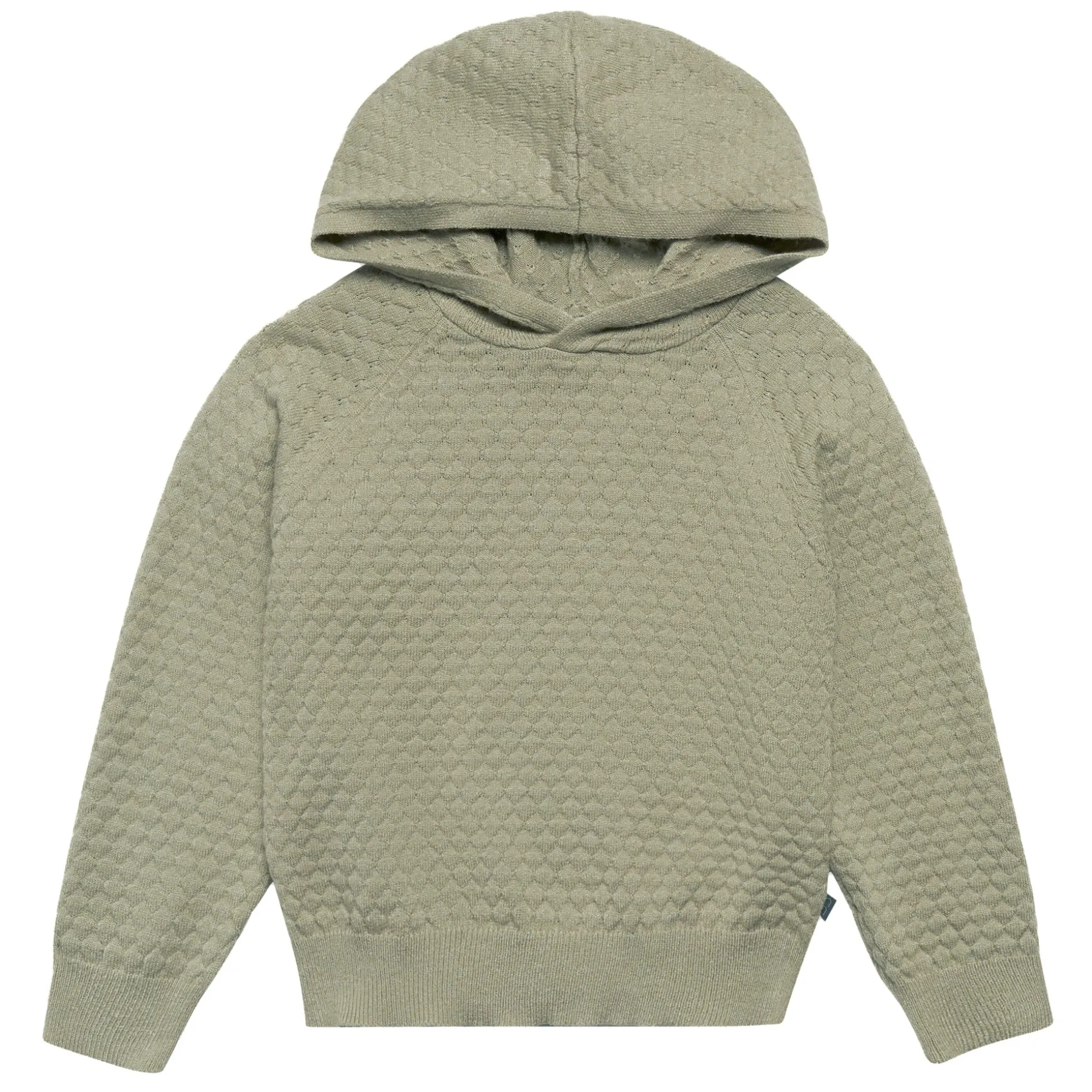 2-Piece Infant & Toddler Girls Medium Green Viscose Sweater Knit Hoodie Set