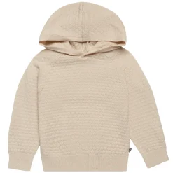 2-Piece Infant & Toddler Girls Oatmeal Heather Viscose Sweater Knit Hoodie Set