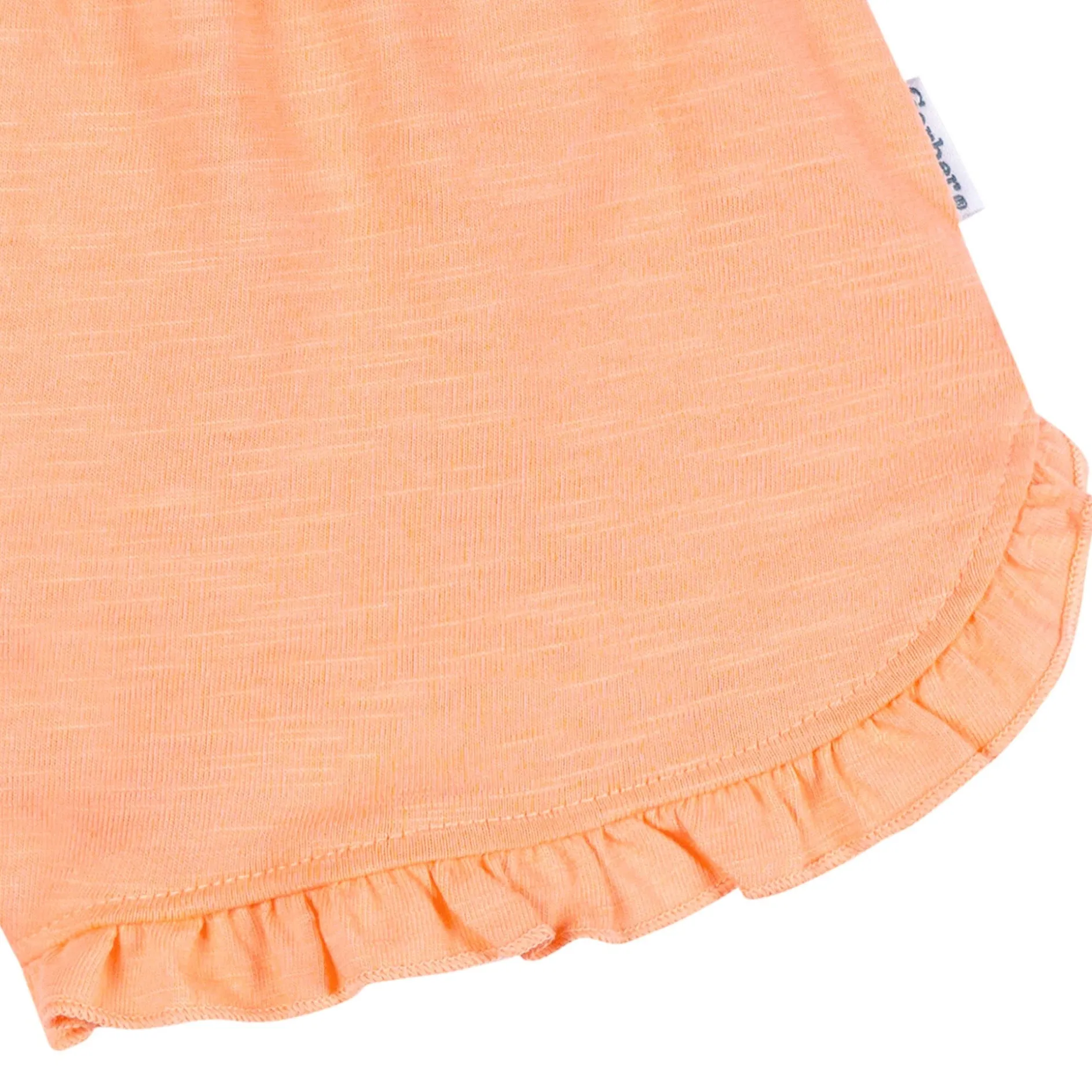 2-Piece Infant & Toddler Girls Seahorse Pocket Tee and Shorts Set