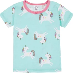 4-Piece Infant & Toddler Girls Unicorn Snug Fit Cotton Pajamas