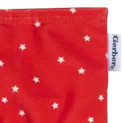 2-Piece Infant & Toddler Girls UPF 50+ USA Flag Rash Guard and Swim Bottoms Set