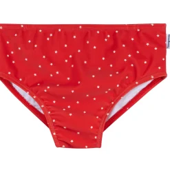 2-Piece Infant & Toddler Girls UPF 50+ USA Flag Rash Guard and Swim Bottoms Set