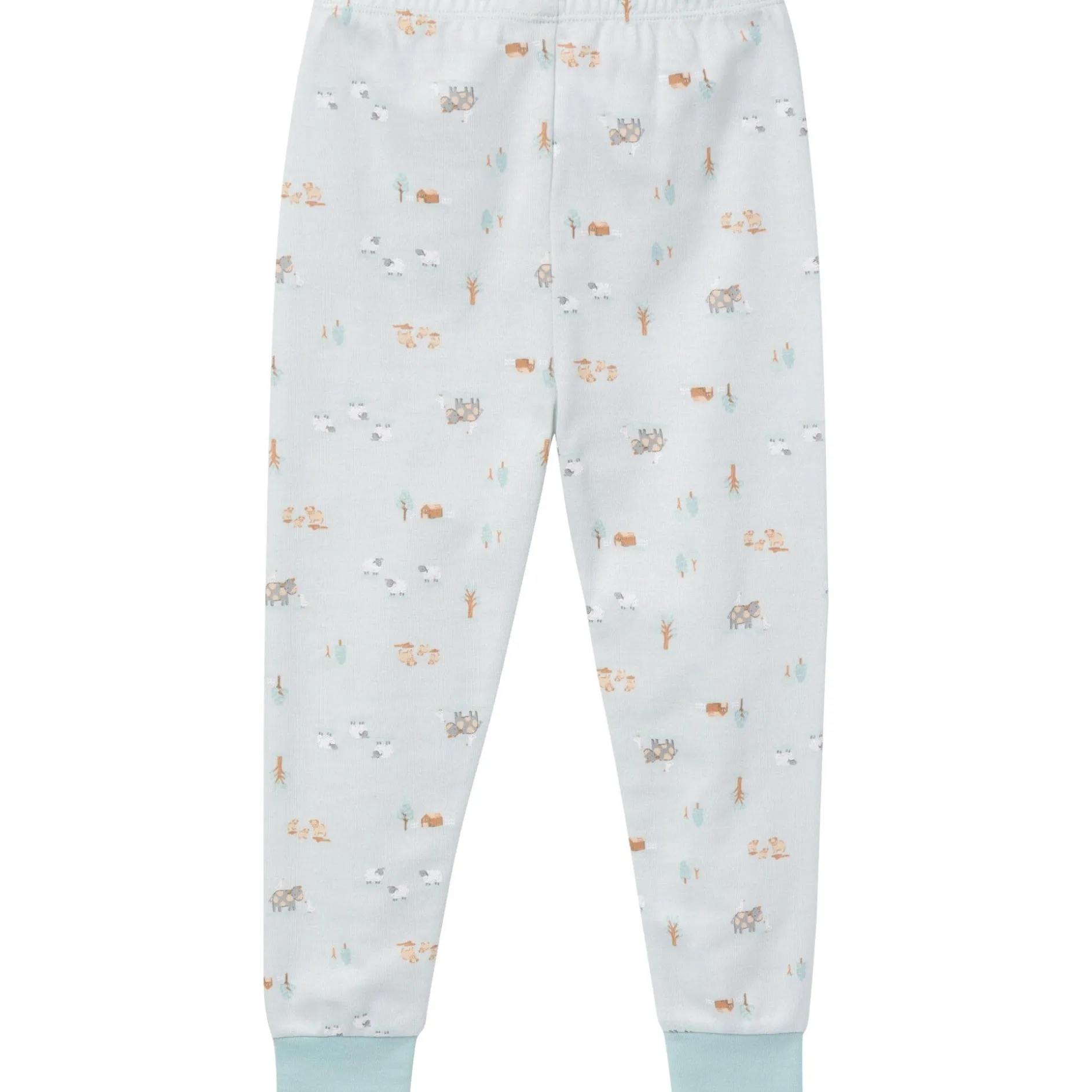4-Piece Infant & Toddler Neutral Farm Tops and Pants Sets