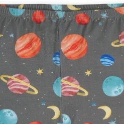 2-Piece Infant & Toddler Outer Space Buttery Soft Viscose Made from Eucalyptus Snug Fit Pajamas