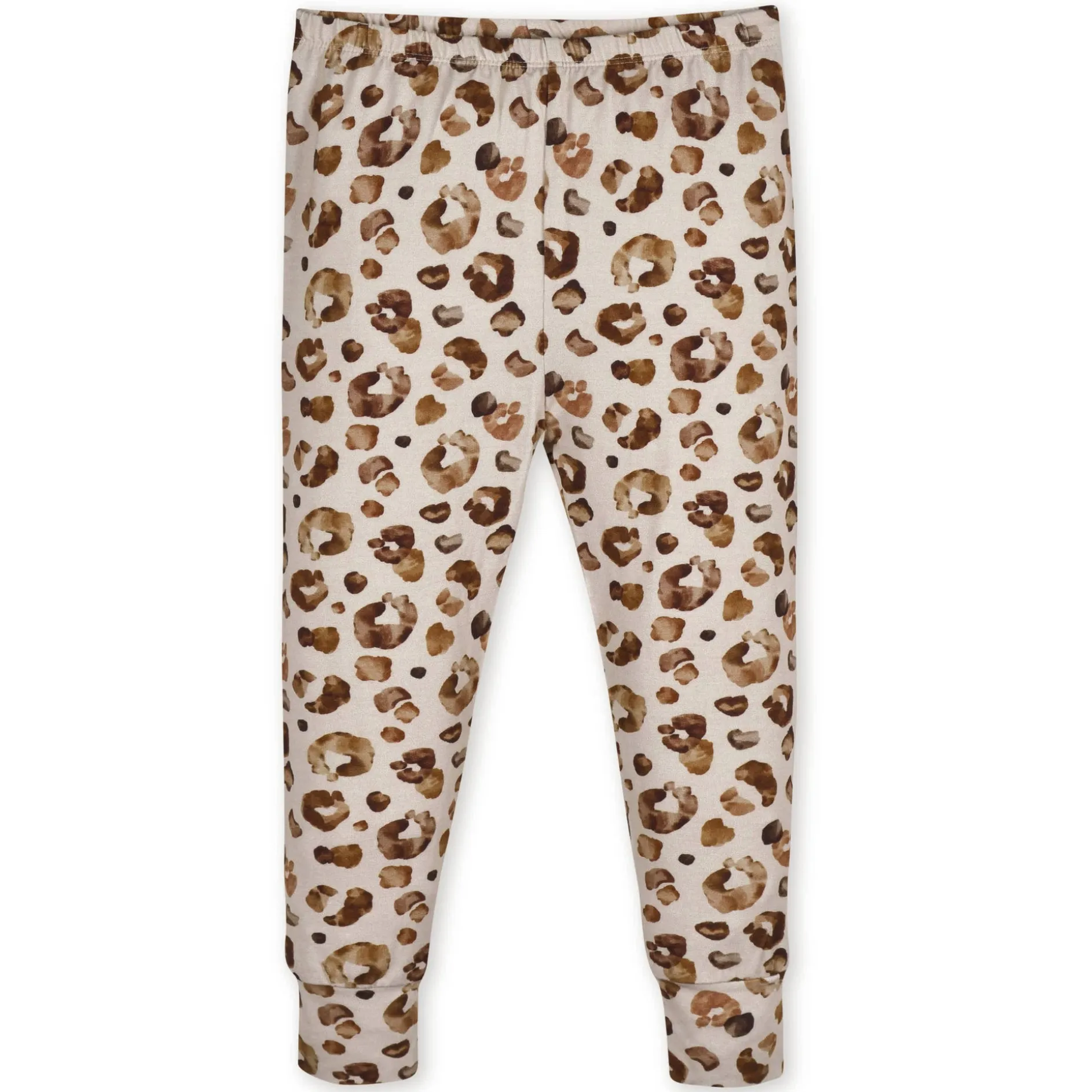 2-Piece Infant & Toddler Spotted Leopard Buttery Soft Viscose Made from Eucalyptus Snug Fit Pajamas