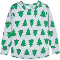 2-Piece Infant & Toddler Spruce Buttery Soft Viscose Made from Eucalyptus Snug Fit Holiday Pajamas