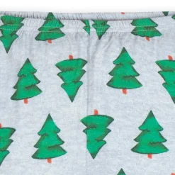 2-Piece Infant & Toddler Spruce Buttery Soft Viscose Made from Eucalyptus Snug Fit Holiday Pajamas