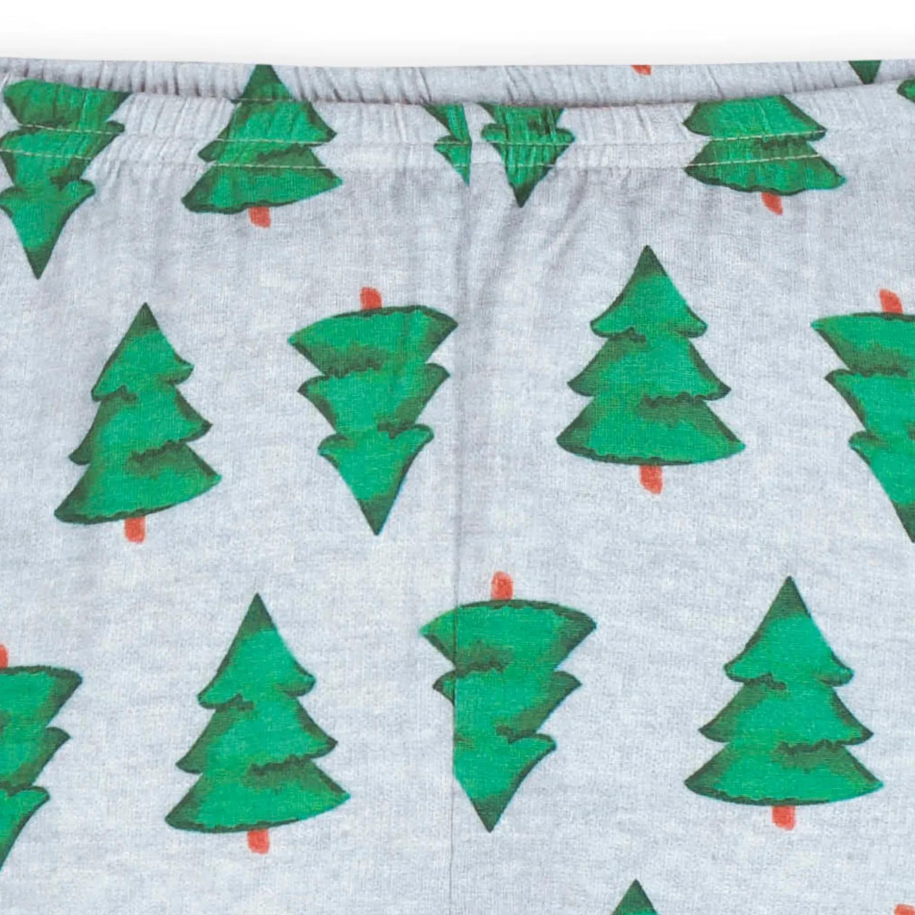 2-Piece Infant & Toddler Spruce Buttery Soft Viscose Made from Eucalyptus Snug Fit Holiday Pajamas