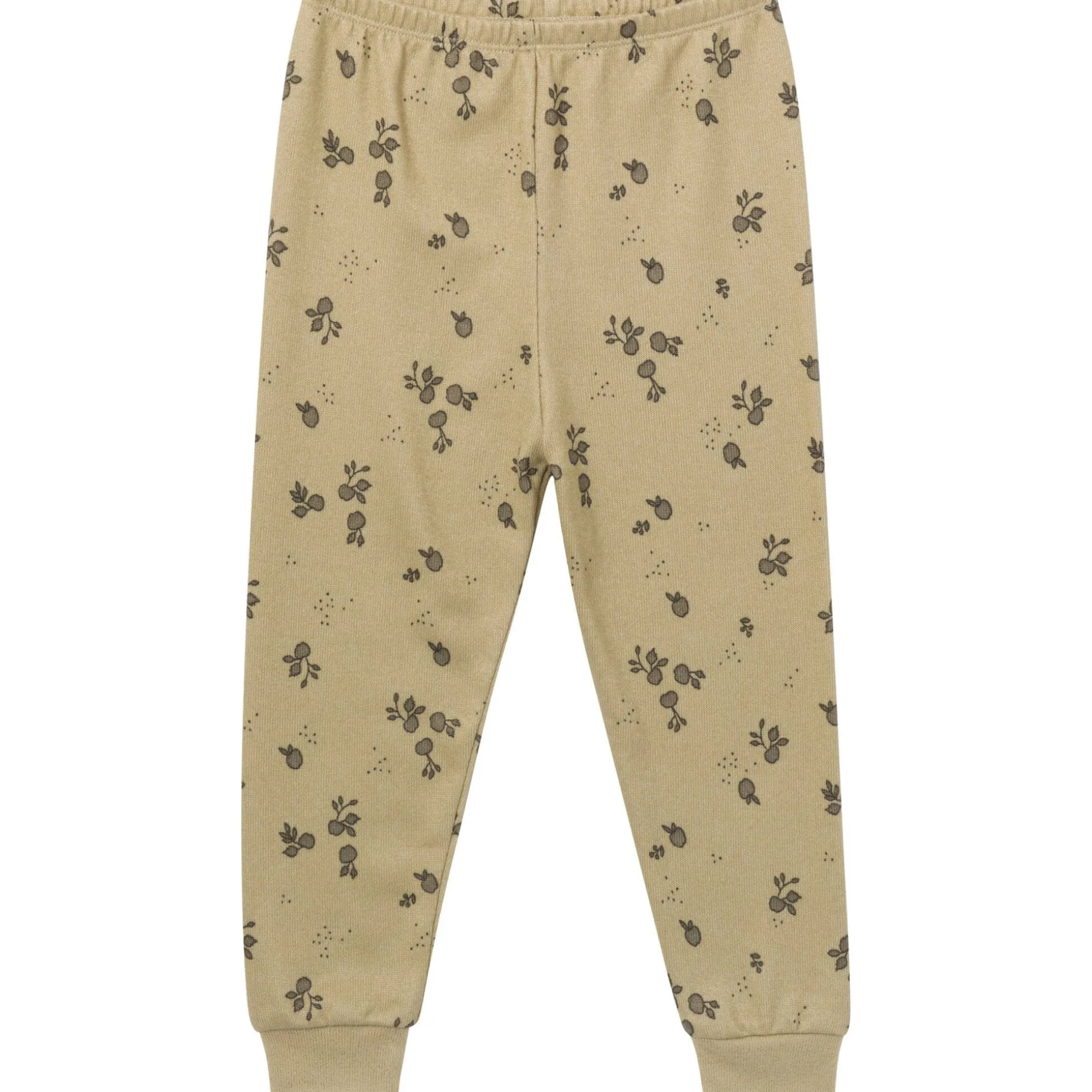 2-Piece Neutral Apples Snug Fit Pajama Set