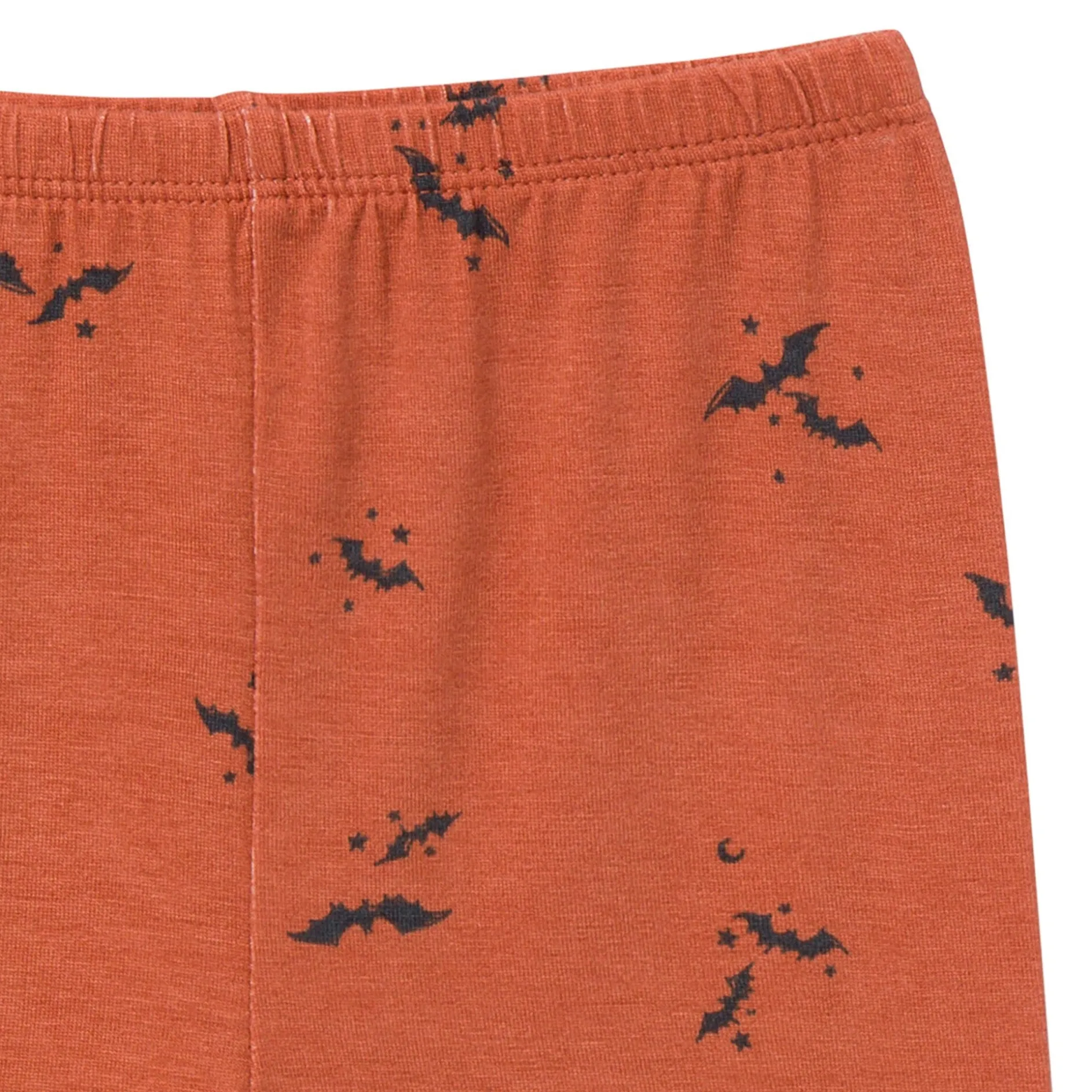 2-Piece Neutral Autumn Bats Snug Fit Pajama Set