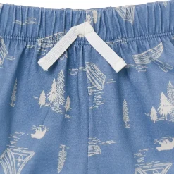 3-Piece Toddler Boys Bear T-Shirt, Shorts & Pants Pajama Set