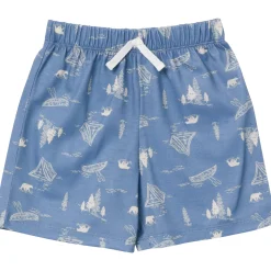 3-Piece Toddler Boys Bear T-Shirt, Shorts & Pants Pajama Set