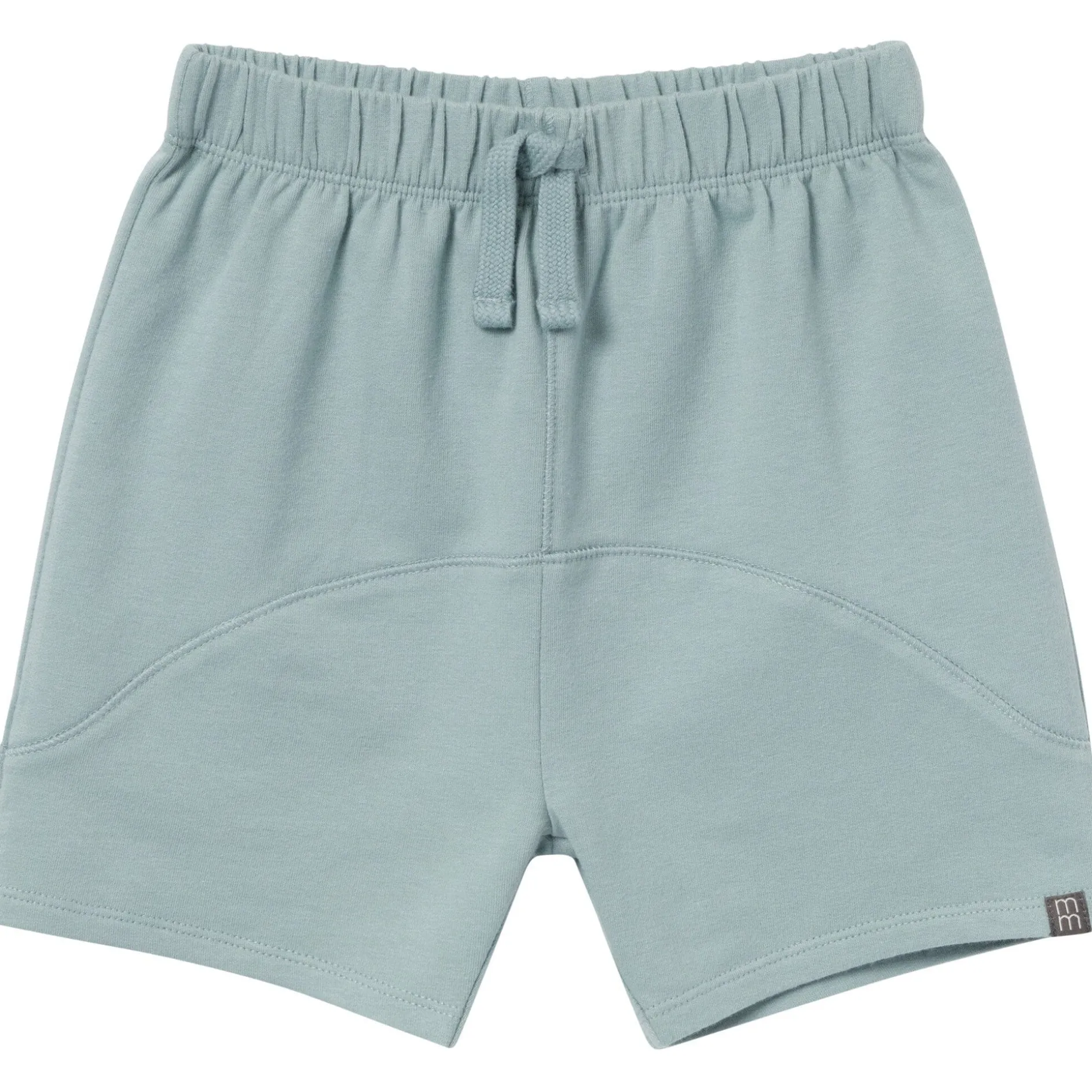 2-Piece Toddler Boys Medium Teal Henley Shirt and Shorts Set