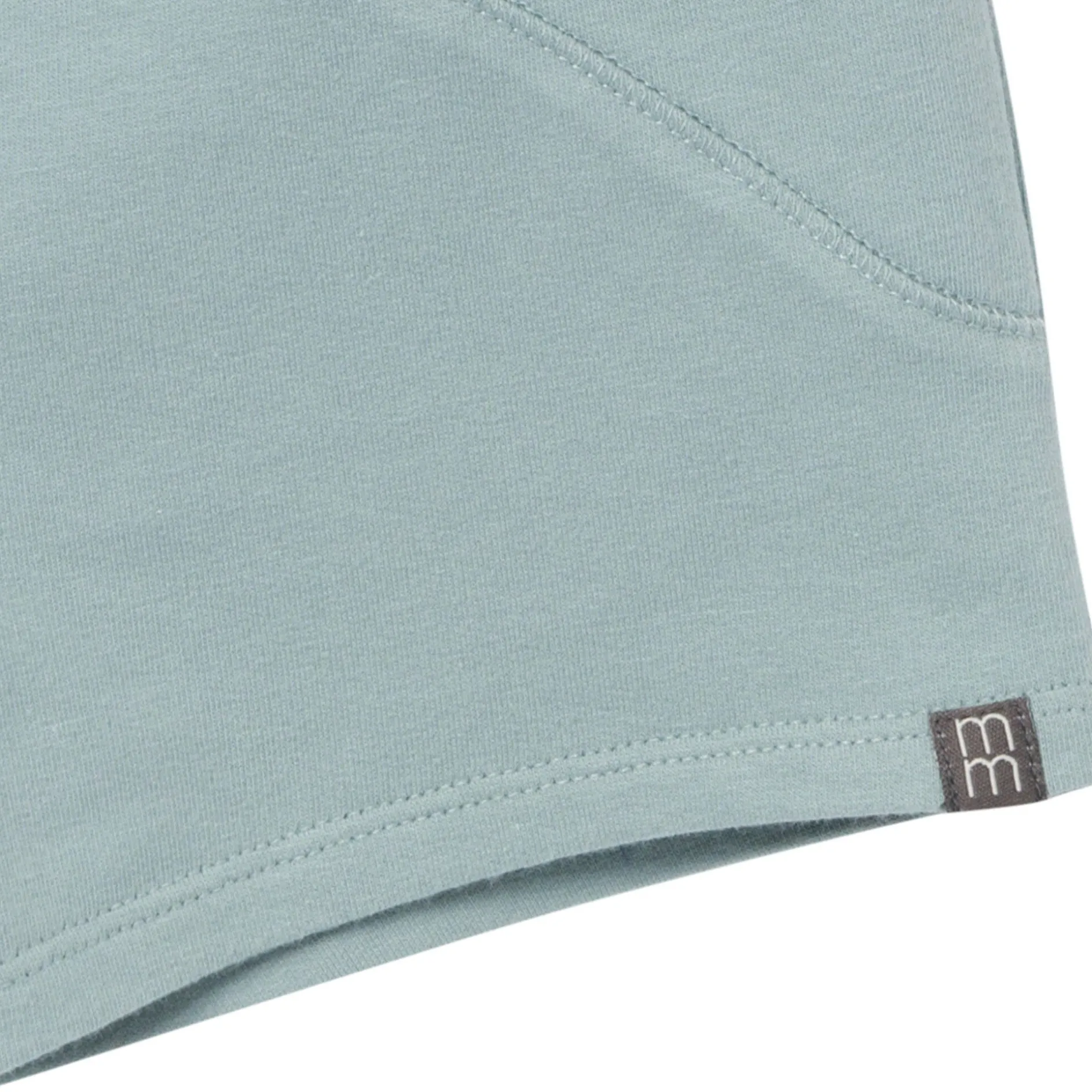 2-Piece Toddler Boys Medium Teal Henley Shirt and Shorts Set