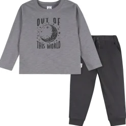 2-Piece Toddler Boys Space Adventure Top and Jogger Set