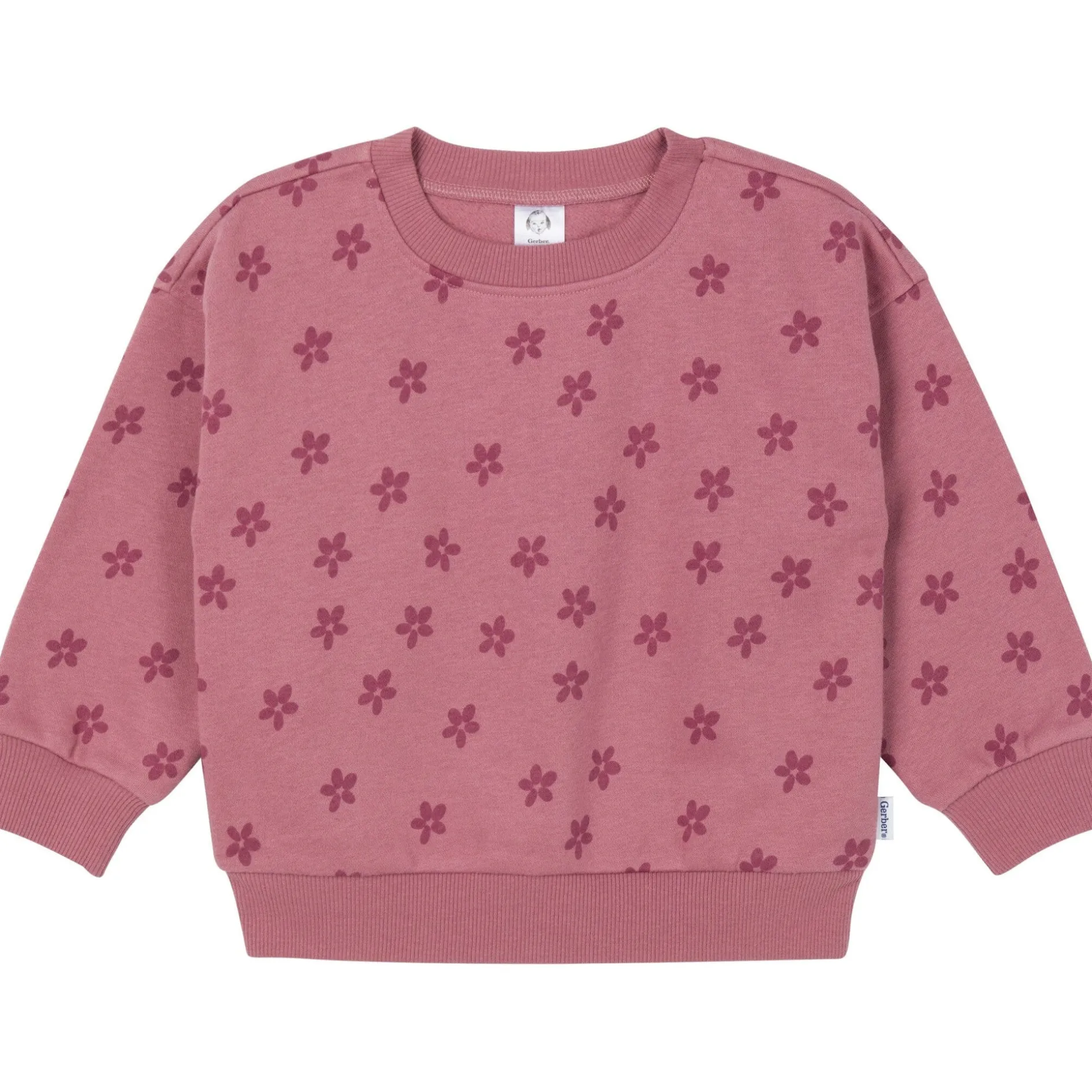 2-Piece Toddler Girls Daisies Sweatshirt & Pant Set