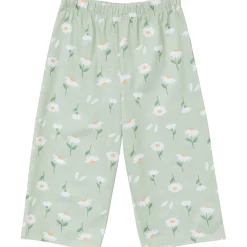 3-Piece Toddler Girls Daisies T-Shirt, Shorts & Pants Pajama Set