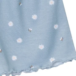 3-Piece Toddler Girls Daisies T-Shirt, Shorts & Pants Pajama Set