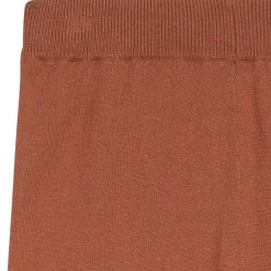 2-Piece Toddler Girls Md Brown Sweater Knit Hoodie Set