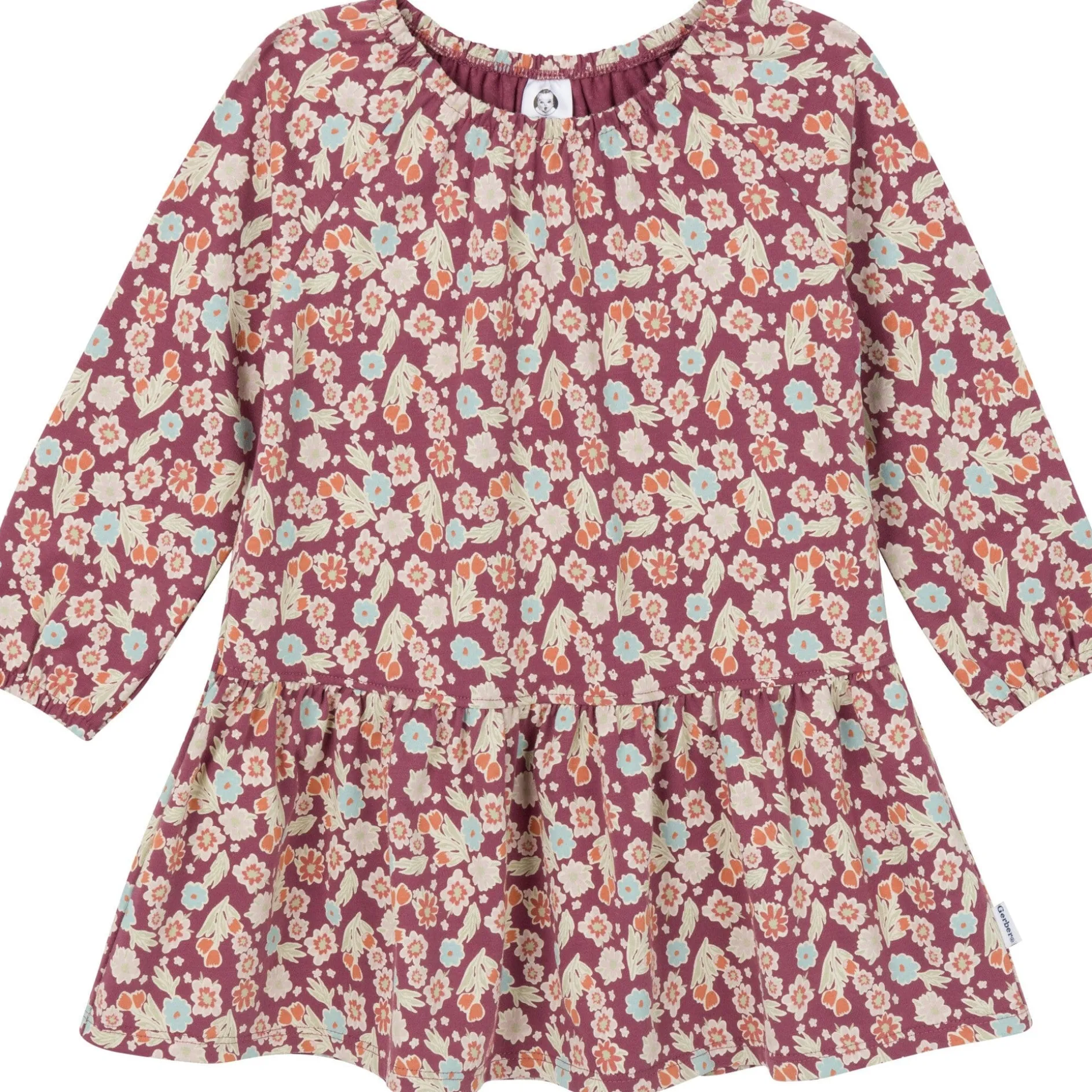 3-Piece Toddler Girls Pink Dress, Top and Legging