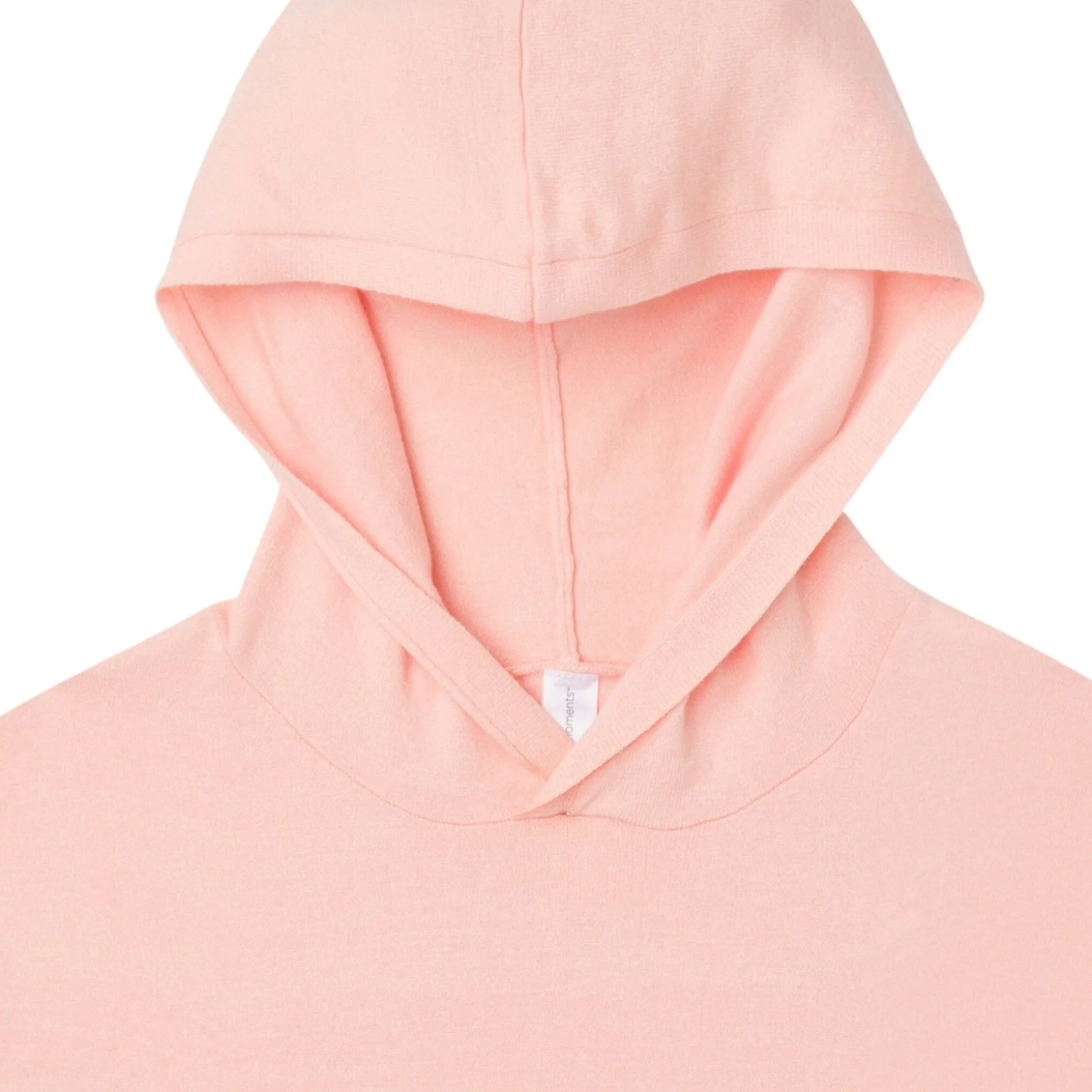 2-Piece Women's Pink Hooded Waffle Top and Legging Viscose Set