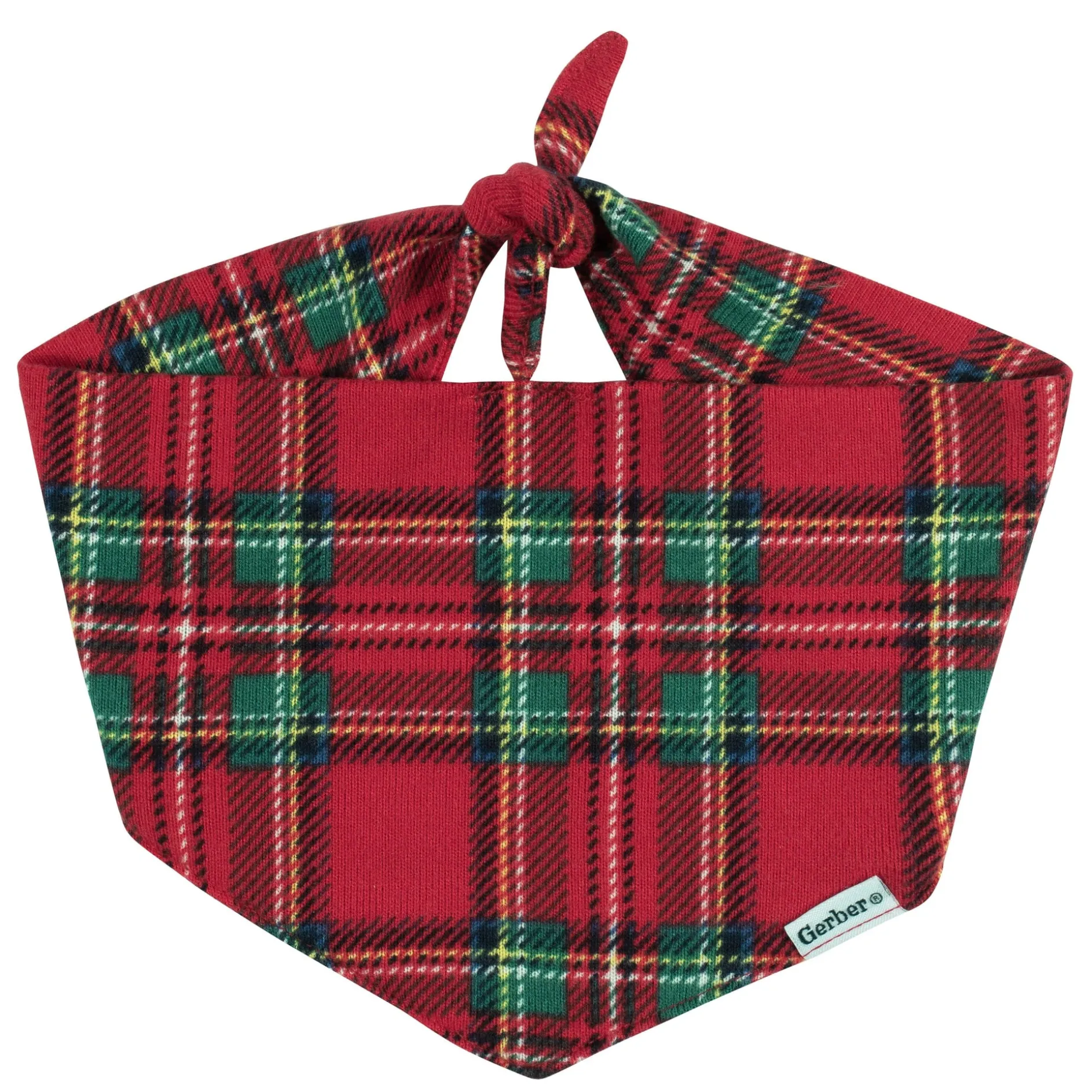 Stewart Plaid Hacci Pet Bandana