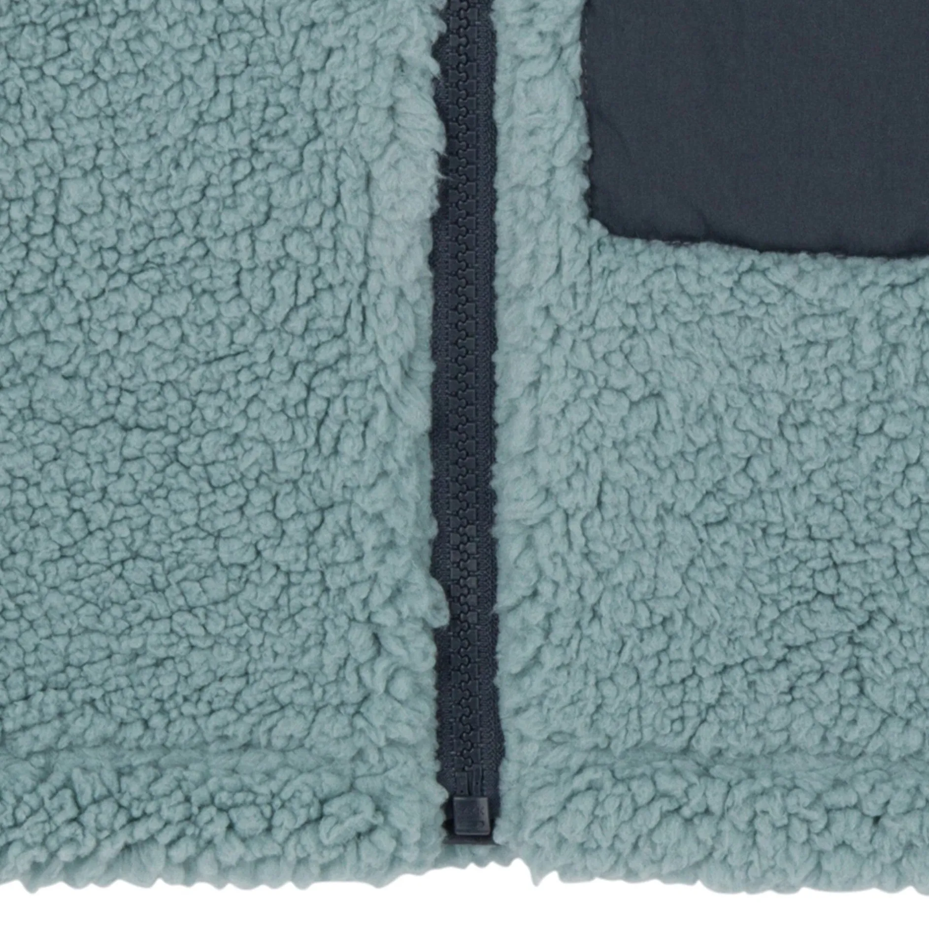 Toddler Boys Blue Sherpa Jacket